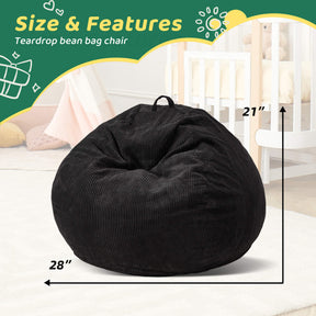HABUTWAY® Teardrop Bean Bag Chair Children