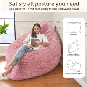 HABUTWAY® 3 in 1 Bean Bag Chair
