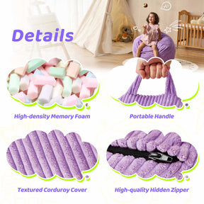 HABUTWAY® Teardrop Bean Bag Chair Children