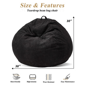 HABUTWAY® Teardrop Bean Bag Chair Adult