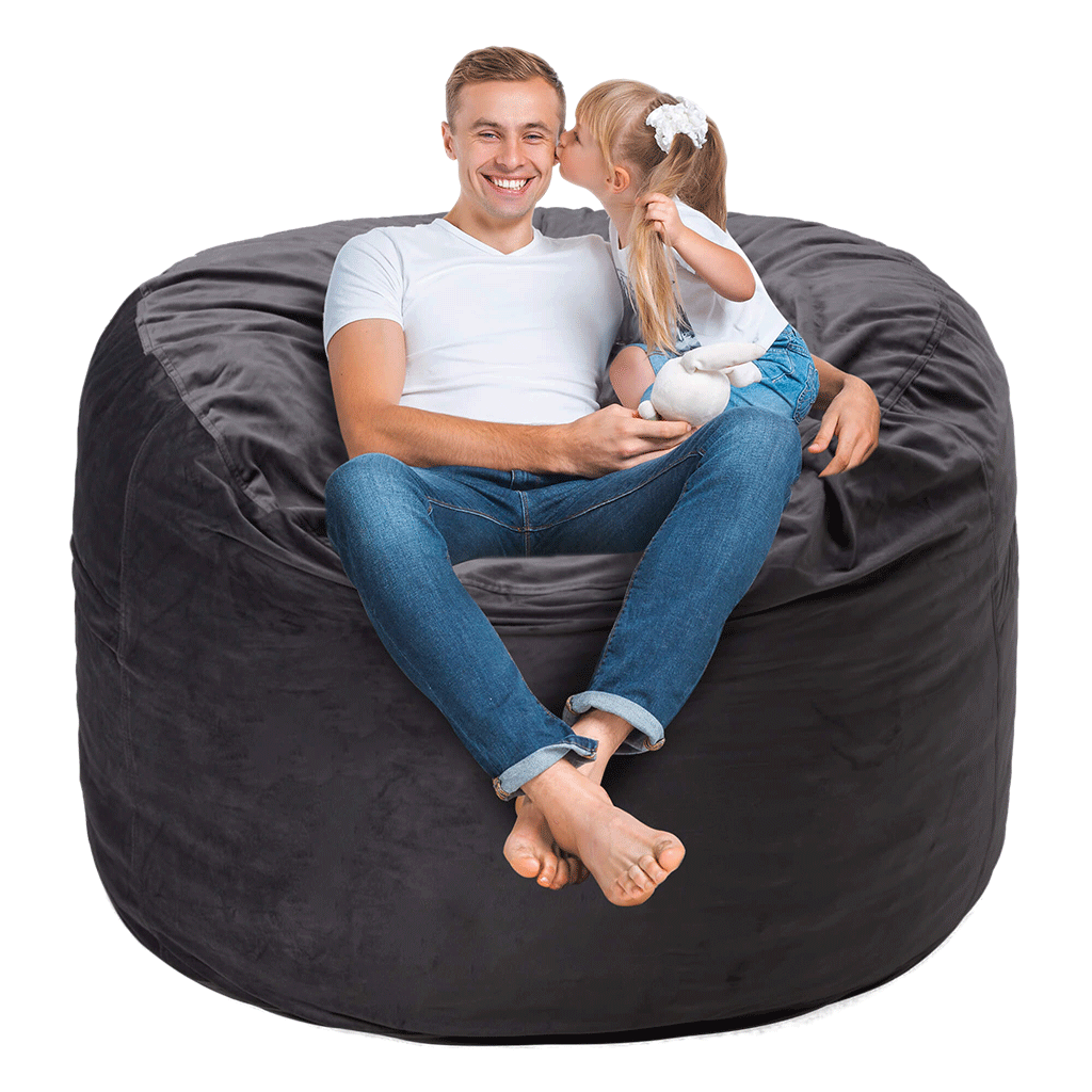 HABUTWAY® Dutch Velvet Bean Bag Chair