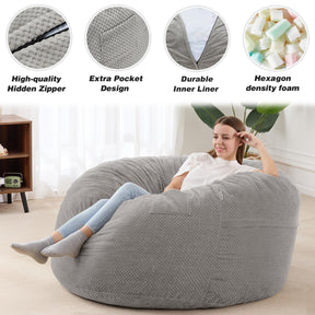 HABUTWAY® Convertible Bean Bag Chair