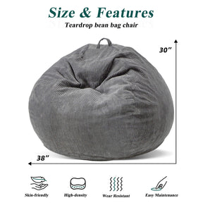 HABUTWAY® Teardrop Bean Bag Chair Adult