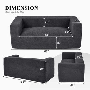 HABUTWAY® Modern Loveseat Couch Sofa