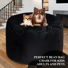 HABUTWAY® Dutch Velvet Bean Bag Chair