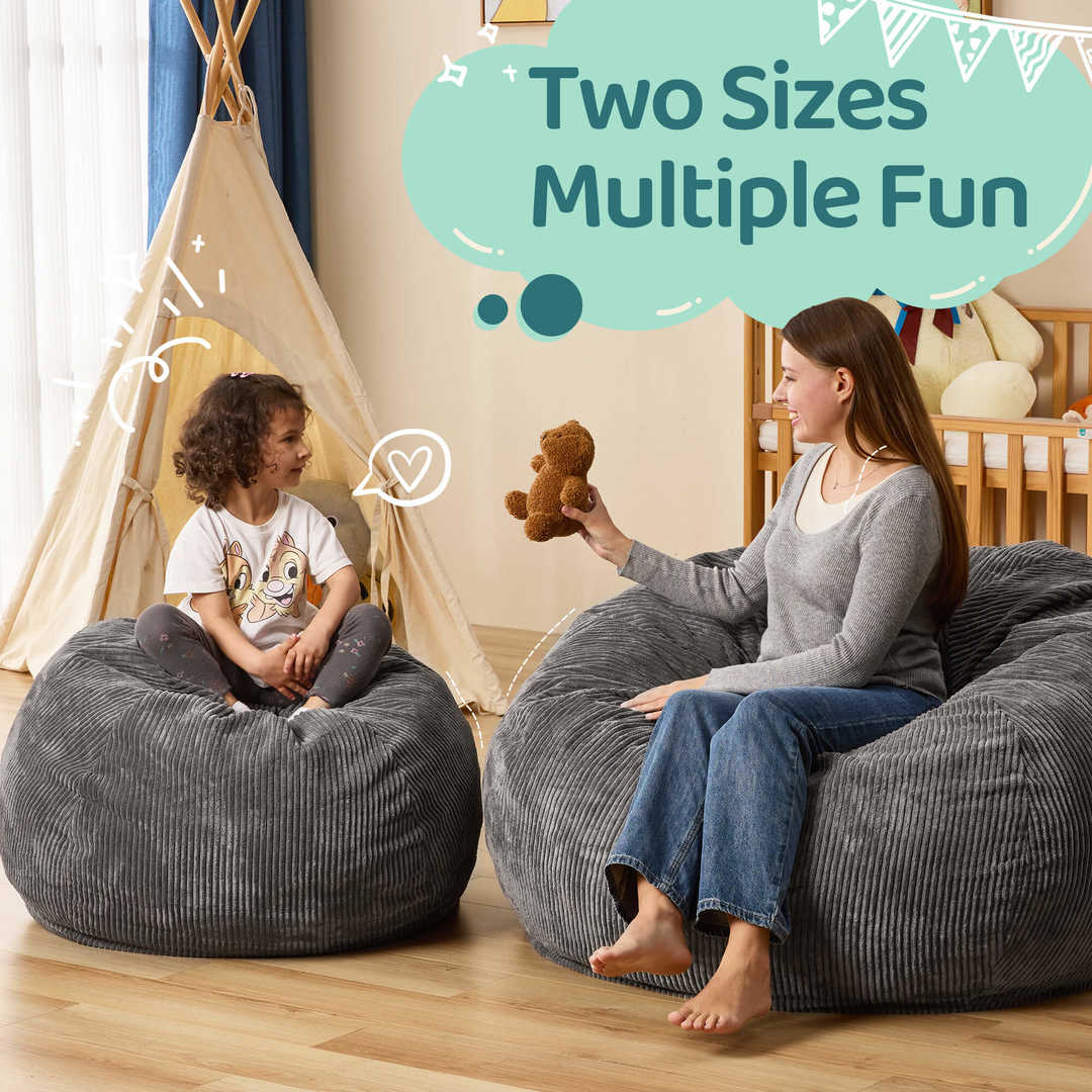 HABUTWAY® Teardrop Bean Bag Chair Children