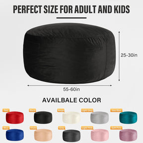 HABUTWAY® Dutch Velvet Bean Bag Chair