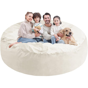 HABUTWAY® 7FT Dutch Velvet Bean Bag Chair