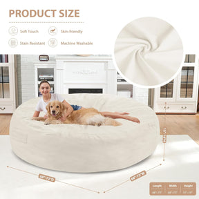 HABUTWAY® Dutch Velvet Bean Bag Chair New