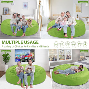 HABUTWAY® Dutch Velvet Bean Bag Chair New