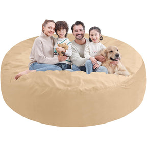 HABUTWAY® 7FT Dutch Velvet Bean Bag Chair