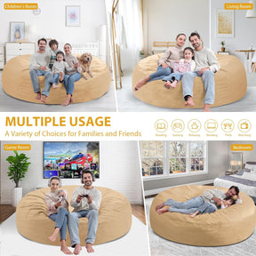 HABUTWAY® Dutch Velvet Bean Bag Chair New
