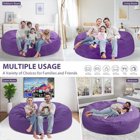 HABUTWAY® Dutch Velvet Bean Bag Chair New