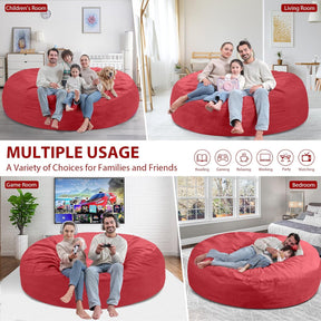 HABUTWAY® Dutch Velvet Bean Bag Chair New