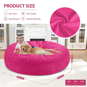 HABUTWAY® Dutch Velvet Bean Bag Chair New