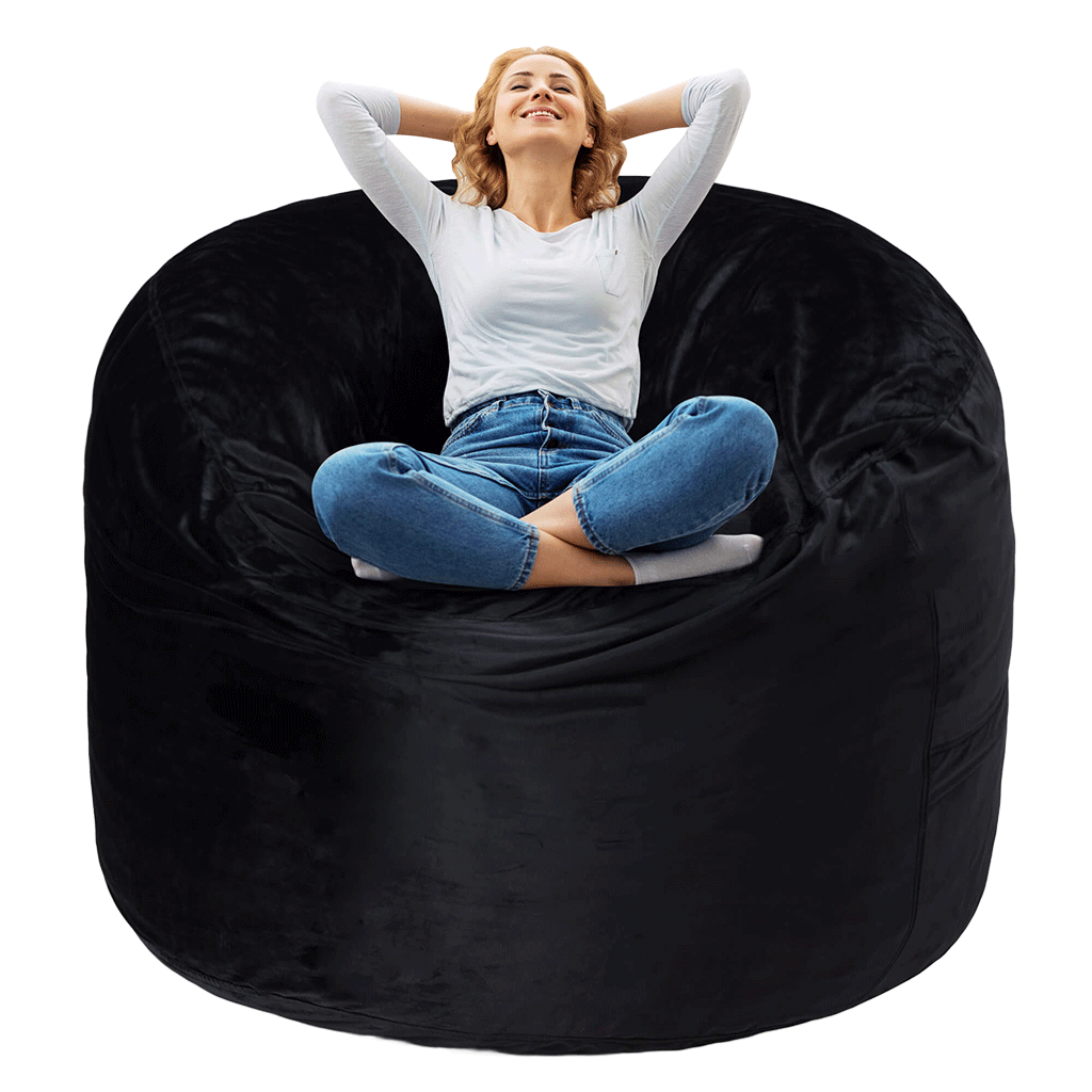 HABUTWAY® Dutch Velvet Bean Bag Chair