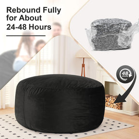 HABUTWAY® Dutch Velvet Bean Bag Chair