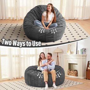 HABUTWAY® Dutch Velvet Bean Bag Chair
