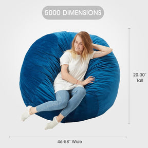 HABUTWAY® Dutch Velvet Bean Bag Chair