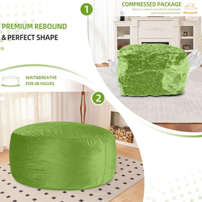HABUTWAY® Dutch Velvet Bean Bag Chair