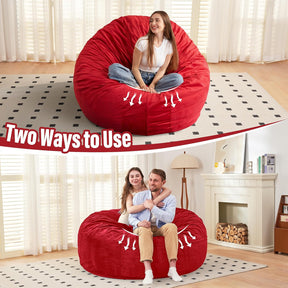 HABUTWAY® Dutch Velvet Bean Bag Chair