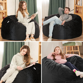 HABUTWAY® Dutch Velvet Bean Bag Chair