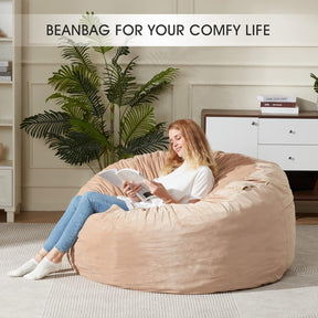 HABUTWAY® Dutch Velvet Bean Bag Chair