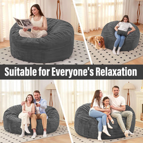 HABUTWAY® Dutch Velvet Bean Bag Chair