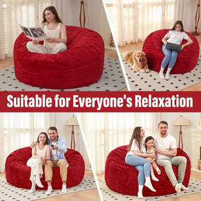 HABUTWAY® Dutch Velvet Bean Bag Chair