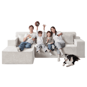 HABUTWAY®L-Shape Modular Sectional Sofa Couch