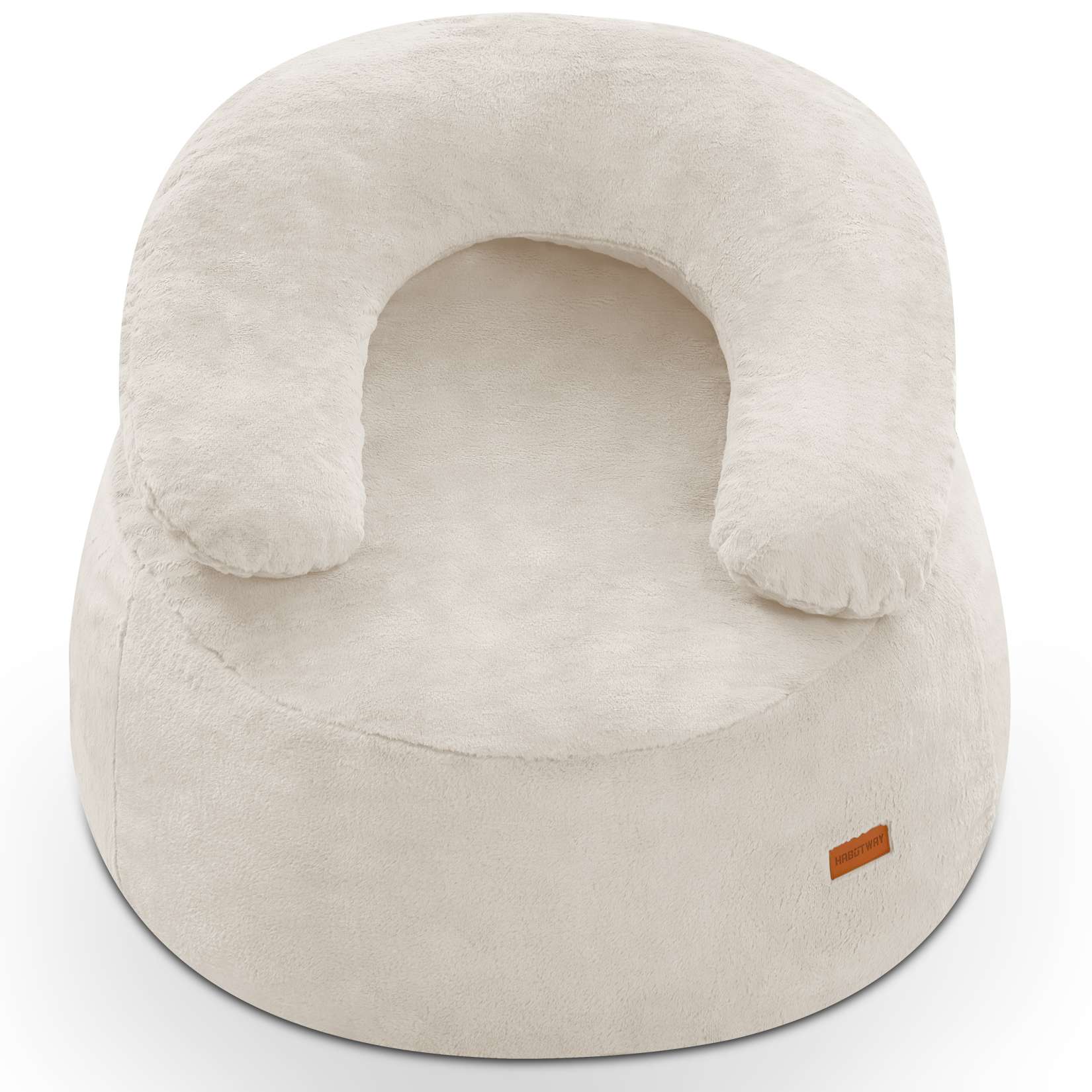 HABUTWAY® Bean Bag Chair with U-Shaped Pillow