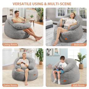 HABUTWAY® Bean Bag Chair with U-Shaped Pillow