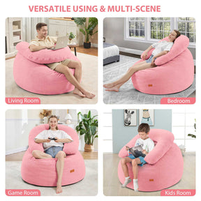 HABUTWAY® Bean Bag Chair with U-Shaped Pillow
