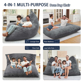 HABUTWAY® 4 in 1 Bean Bag Chair