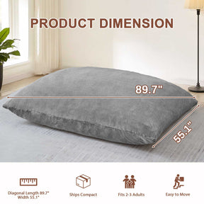 HABUTWAY® 4 in 1 Bean Bag Chair