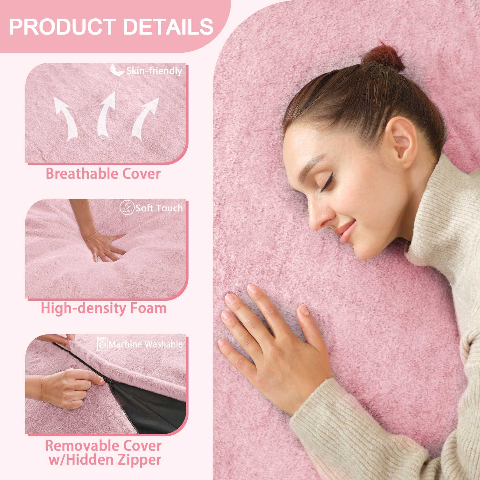 HABUTWAY® 4 in 1 Bean Bag Chair
