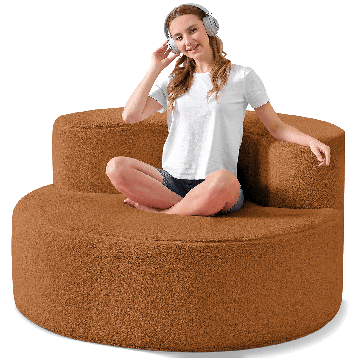 HABUTWAY® Round Bean Bag Chair