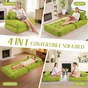 HABUTWAY® Convertible Sofa Bed with Pillow