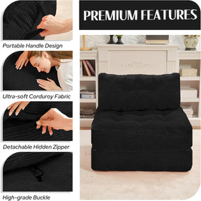 HABUTWAY® Convertible Sofa Bed with Pillow