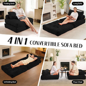 HABUTWAY® Convertible Sofa Bed with Pillow