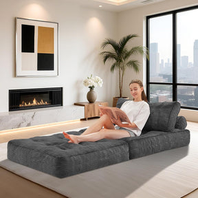 HABUTWAY® Convertible Sofa Bed with Pillow