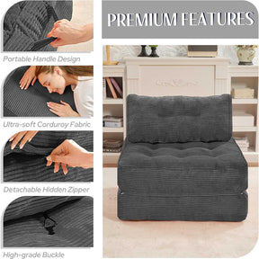 HABUTWAY® Convertible Sofa Bed with Pillow