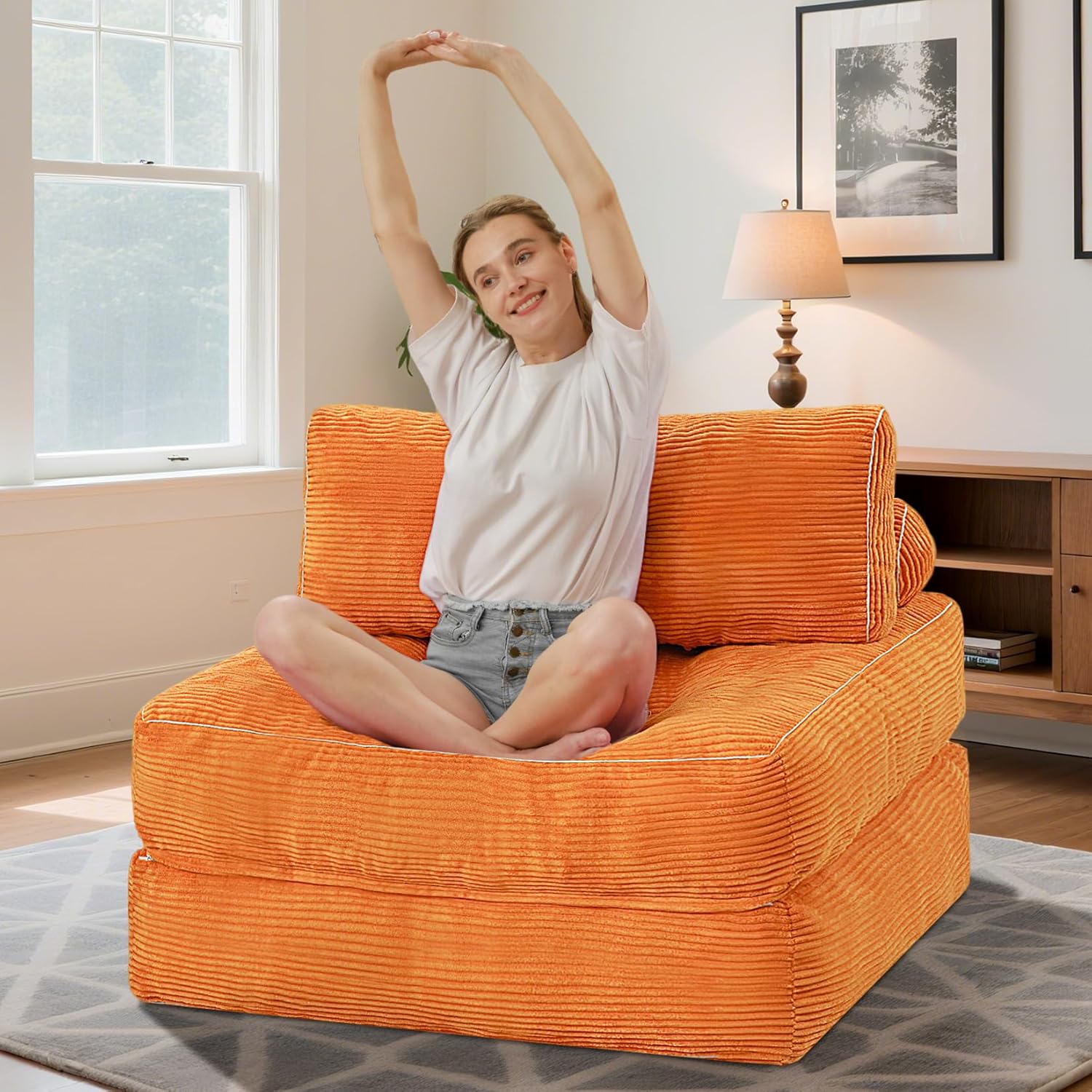 HABUTWAY® Convertible Sofa Bed with Pillow