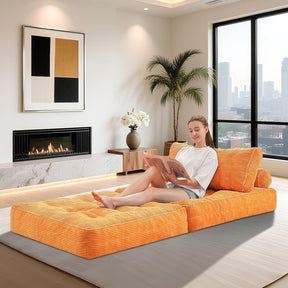 HABUTWAY® Convertible Sofa Bed with Pillow