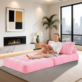 HABUTWAY® Convertible Sofa Bed with Pillow