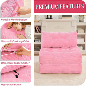 HABUTWAY® Convertible Sofa Bed with Pillow