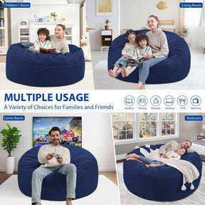 HABUTWAY® Dutch Velvet Bean Bag Chair New