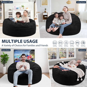 HABUTWAY® Dutch Velvet Bean Bag Chair New