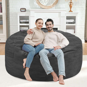 HABUTWAY® Dutch Velvet Bean Bag Chair New