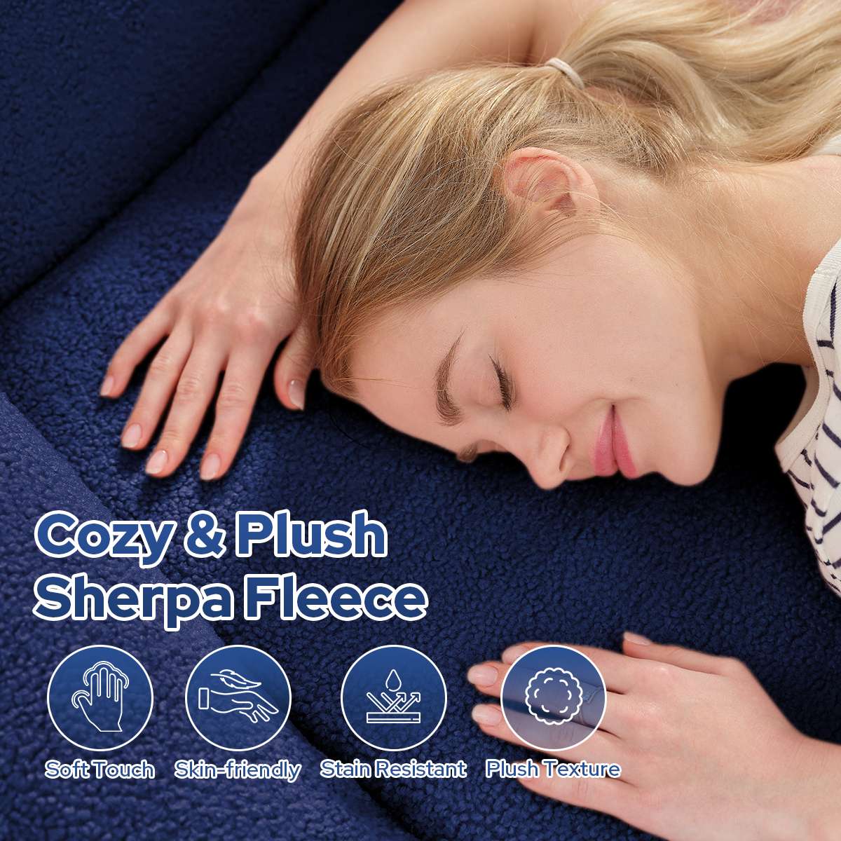 HABUTWAY® Inflatable Bean Bag Chair with Air Pump